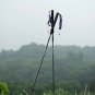 2pcs E4201 105cm_2pcs AONIJIE New Folding Outdoor Quick Lock Hiking Pole Walking Stick 105cm 115cm T