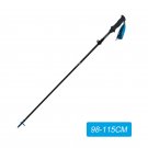 Blue 98-115cm_Naturehike Carbon Esker Ultralight Trekking Pole Hiking Climbing Travel Alpenstocks Hi