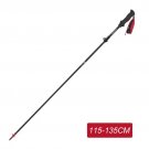 Purple 115-135cm_Naturehike Carbon Esker Ultralight Trekking Pole Hiking Climbing Travel Alpenstocks