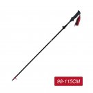 Purple 98-115cm_Naturehike Carbon Esker Ultralight Trekking Pole Hiking Climbing Travel Alpenstocks 