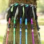 Green long 1PCS_Ultralight Folding Multifunction Trekking Pole Portable Anti Shock Alpenstock Snow W