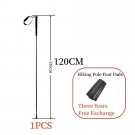 1pcs 120cm_2023 New Carbon Fiber Trekking Pole 5-Section Trekking Pole Carbon Ultralight Portable Ca