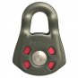 Red_XINDA Professional Small Single Pulley Gear Ball Bearing Mountaineering Rock Climbing Zipline Tr