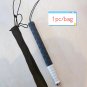 1pc silver color_Silver Titanium Retractable Cane 29-115cm Telescopic Trekking Pole Multifunctional