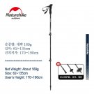 Navy-Blue 135CM_Naturehike Lightweight Carbon Fiber Hiking Pole Telescopic Adjustable Walking Stick 