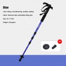 RM1573 Blue_Outdoor trekking pole removable telescopic aluminum alloy trekking pole for elderly men 