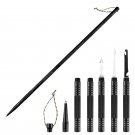 Style 3-Seven Joints_CEOI GWOK Outdoor Trekking Pole Cane Telescopic Stick Straight Handle Walking C