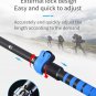 E4209 2PCS Blue_AONIJIE E4209 Lightweight Folding V-type Stick Adjustment Collapsible Trekking Pole 