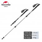 1 pole - Black (Man)_Naturehike Trekking Poles 1pcs Adult Child Collapsible Telescopic Walking Stick