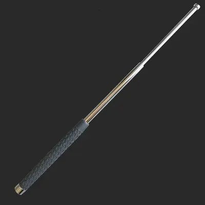 21 inch-Silver-A_Alloy Material Outdoor Defense Tactical Stick Trekking Pole Mountaineering Camping 