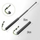 21inch-Rubber stick_Alloy Material Outdoor Defense Tactical Stick Trekking Pole Mountaineering Campi