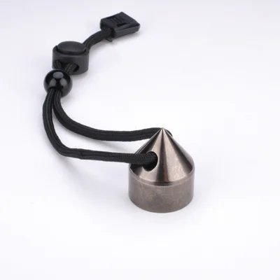 Stick tip-Black_Alloy Material Outdoor Defense Tactical Stick Trekking Pole Mountaineering Camping E