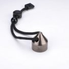 Stick tip-Black_Alloy Material Outdoor Defense Tactical Stick Trekking Pole Mountaineering Camping E