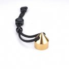 Stick tip-Golden_Alloy Material Outdoor Defense Tactical Stick Trekking Pole Mountaineering Camping 