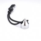 Stick tip-Silver_Alloy Material Outdoor Defense Tactical Stick Trekking Pole Mountaineering Camping 