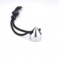 Stick tip-Silver_Alloy Material Outdoor Defense Tactical Stick Trekking Pole Mountaineering Camping