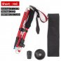 Long-Red_Ultralight Trekking Poles Walking Sticks Hiking Canes Folding Aluminum Walking Pole Walking