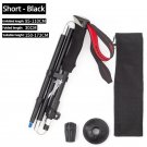 Short-Black_Ultralight Trekking Poles Walking Sticks Hiking Canes Folding Aluminum Walking Pole Walk