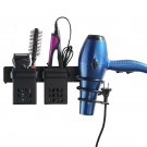3-in-1 Double barrel_Hair Dryer Storage Rack Curling Iron Organizer Straightener Holder Standing Mul