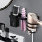 Leaf style_Hair Dryer Storage Rack Curling Iron Organizer Straightener Holder Standing Multi-Functio