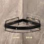 D.2 layers_Gold Bathroom Storage Rack non punching tripod Wall Mounted Storage holder Shampoo showe