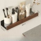 b40CM_wood bathroom storage shelf，Storage Holders Racks Wall-Mounted Punch,light luxury living roo