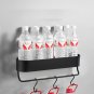 50cm matte_Nordic Bathroom Shelf Rack No Drill Wall Mounted Shelves Bath Towel Holder Black Shower S