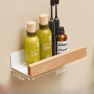 A20CM_Bathroom Shelves，Wooden Storage Holders，Room Storage Shelves，Wall-Mounted Punch, Seasoni