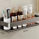 Gray 30cm_Bathroom Shelf Without Drilling Makeup Organizer Shampoo Storage Shelf Storage Rack For Ki
