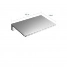 Chrome-Copper_Gunmetal Grey Brushed Zinc Alloy Bathroom Shelf in A Row Shelves Bathroom Hardware Acc