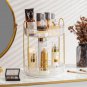3 Corner Crystal_Bathroom Storage Shelves Kitchen Organizer Rack 360° Rotating Home Desktop Skincar