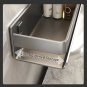 White 30cm-1_Black Kitchen Shelf Screw installation Makeup Organizer Mental Corner Shelf Storage Sh