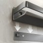 White 30cm-1_Black Kitchen Shelf Screw installation Makeup Organizer Mental Corner Shelf Storage Sh