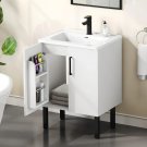 White-24 Inch_24",30" Bathroom Vanity with Counter Top Sink Combo, Modern Bathroom Storage Vanity Ca