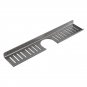 Gray 78CM_Bathroom U-Shaped Rack Wall Mount Floating Shelf Over Sink Organizer Wash Basin Groove Rac