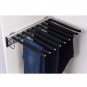 Left_Pull Out Trouser Hanger Pants Rack Closet Wardrobe Left-mounted Stainless Steel
