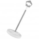 As Shown_Hair Dryer Hairdryer Holder Bathroom Hands Free Blower Fixator Table Floor Stand Support