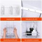 Two Floor Black_Bathroom Shelves No-drill Corner Shelf Shower Storage Rack Holder Toilet Organizer B