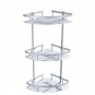 As Shown_Bathroom Corner Shelf Shower Regal Shelves Dusche Eckregal Bad Wall Badregal Storage Organi