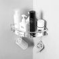 Three Floor Black_Bathroom Shelves No-drill Corner Shelf Shower Storage Rack Holder Toilet Organizer