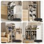 Two layers small_Bathroom Storage Cabinet Installation-Free Toilet Drawer Closestool Crevice Rack Ul