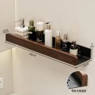 60CM_Walnut bathroom toilet shelf no punch toilet sink restroom wall storage towel racks