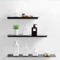 Black_30/40/50CM Floating Shelf Wall Shelves for Bedroom Living Room Bathroom Kitchen Hanging Mounte