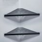 A-Brushed_Shower Corner Caddy Bathroom Shower Corner Shelf, Heavy Duty Storage Shelves Triangle Bask