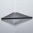 B-Black_Shower Corner Caddy Bathroom Shower Corner Shelf, Heavy Duty Storage Shelves Triangle Basket