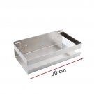 brushed 20cm_Bathroom Accessories 20-50cm Modern Matt Black gold Bathroom Corner Shelves Kitchen Wal