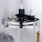 Single Tier 304_Bathroom shelves hardware Rack 304 Stainless steel Wall Mounted Corner triangle show