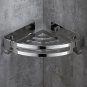 Single Tier 304_Bathroom shelves hardware Rack 304 Stainless steel Wall Mounted Corner triangle show