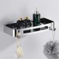 Single Tier 304_Bathroom shelves hardware Rack 304 Stainless steel Wall Mounted Corner triangle show