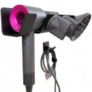 34x8 cm  left_Supersonic Hair Dryer Holder Bathroom Storage Organizer Shelf for Wall Mount Bathroom 